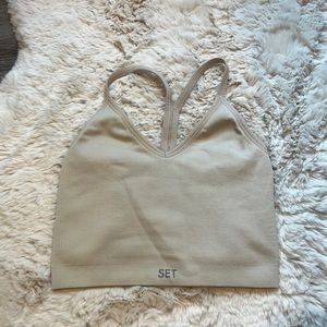 Set active sports bra nude color